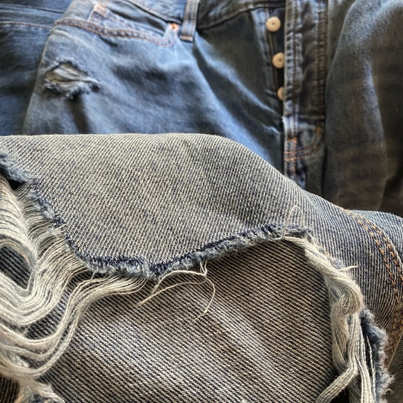 Old Navy Slouchy Straight Jeans - Picture 7 of 12